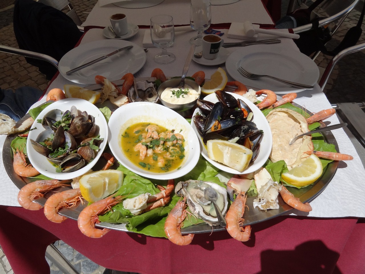 Peralta seafood platter